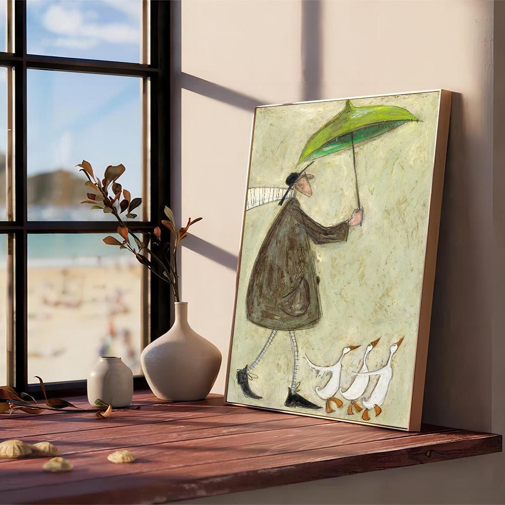 Sam Toft Kunst Klassische Filmposter Ausgefallener Wandaufkleber für Wohnzimmer Leinwanddrucke Bar Dekoration Zimmer Wanddeko