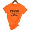 I Would Not Say That I Am Perfect Russian Inscriptions Letter Print Shirt Summer Short Sleeve