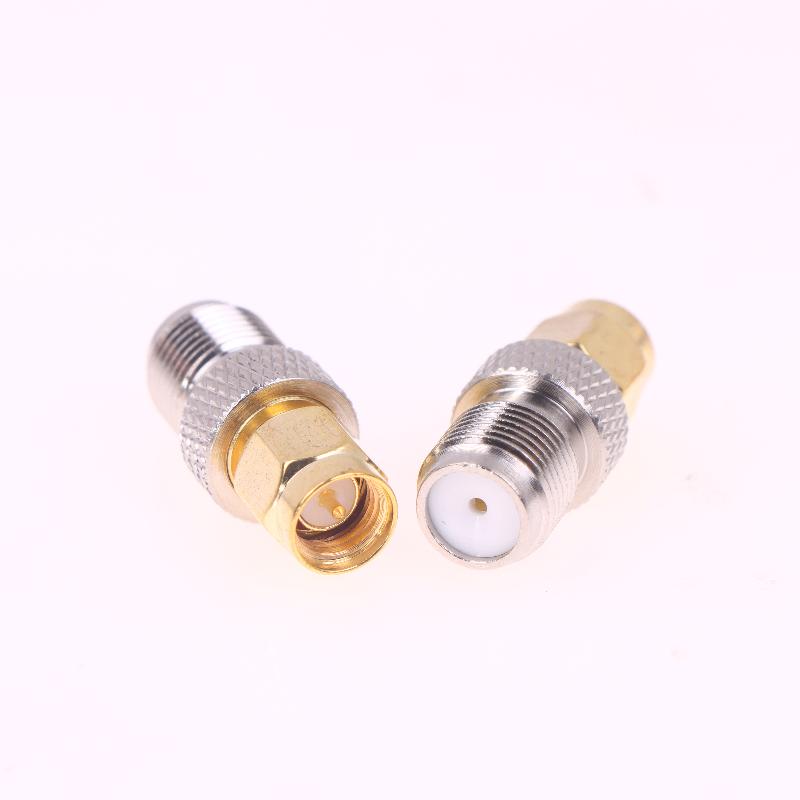 2Pcs/Group Sma Male Turn F Female Copper Rf Conversion Head Smaj/Fk Sma Internal Thread Inner Needle Turn F External Thread Inn