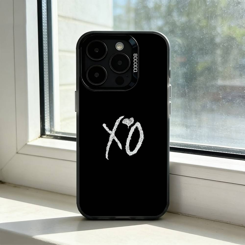 

Чехол для телефона W-Weeknd X-XO для iPhone 17,16,15,14,13,12,11 Plus,Pro Max,XS, Цветной Серебристый Черный Чехол iPhone17air