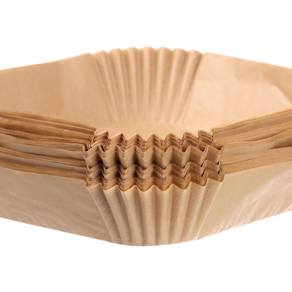 Silicone Oil Even Heating Wide Application Roasting Microwave Air Fryer Liners Disposable Paper