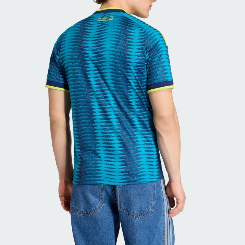Adidas Colombia 26 Away Jersey Team Navy Blue/Mystery Petrol Men Tops JL6974