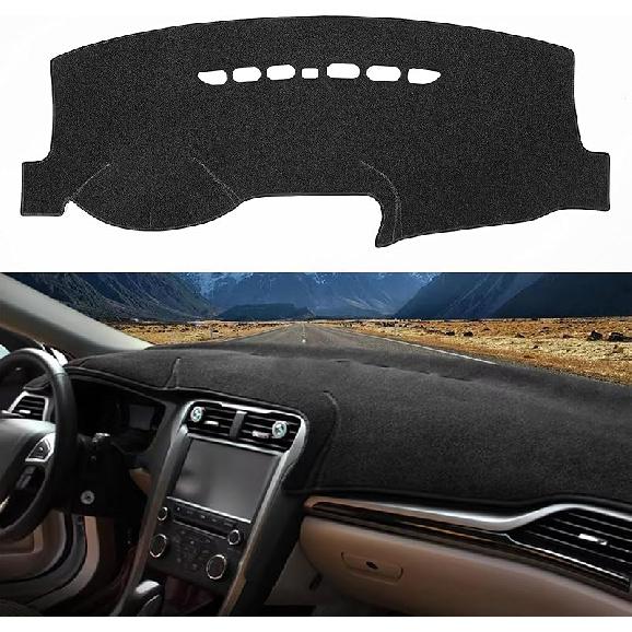 SKYLOTEC Dashboard Mats Dash Covers Pad Compatible with Ford Edge 2015 2016 2017 2018-2024 2025 Dash Carpet Protector