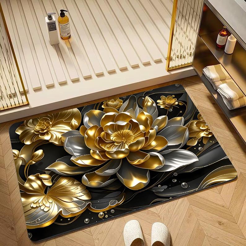 Neue Diatomeen-Schlamm Badezimmer Anti-Rutsch Saugmatte