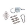 Hammock Ceiling Hanger 550lb Bearing Swing Mount Suspension Tool Kit with Diamond Shape Buckle for Yoga Sandbag