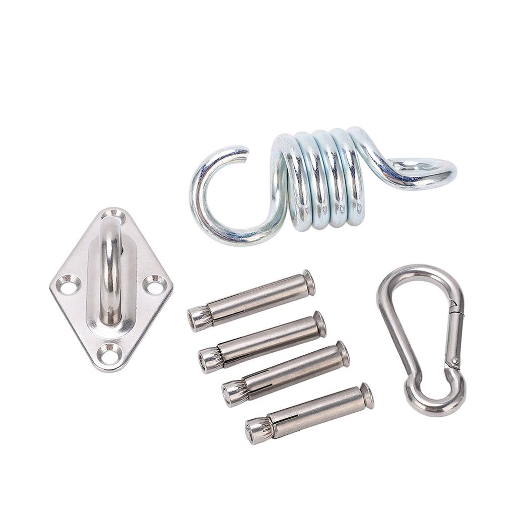Hammock Ceiling Hanger 550lb Bearing Swing Mount Suspension Tool Kit with Diamond Shape Buckle for Yoga Sandbag
