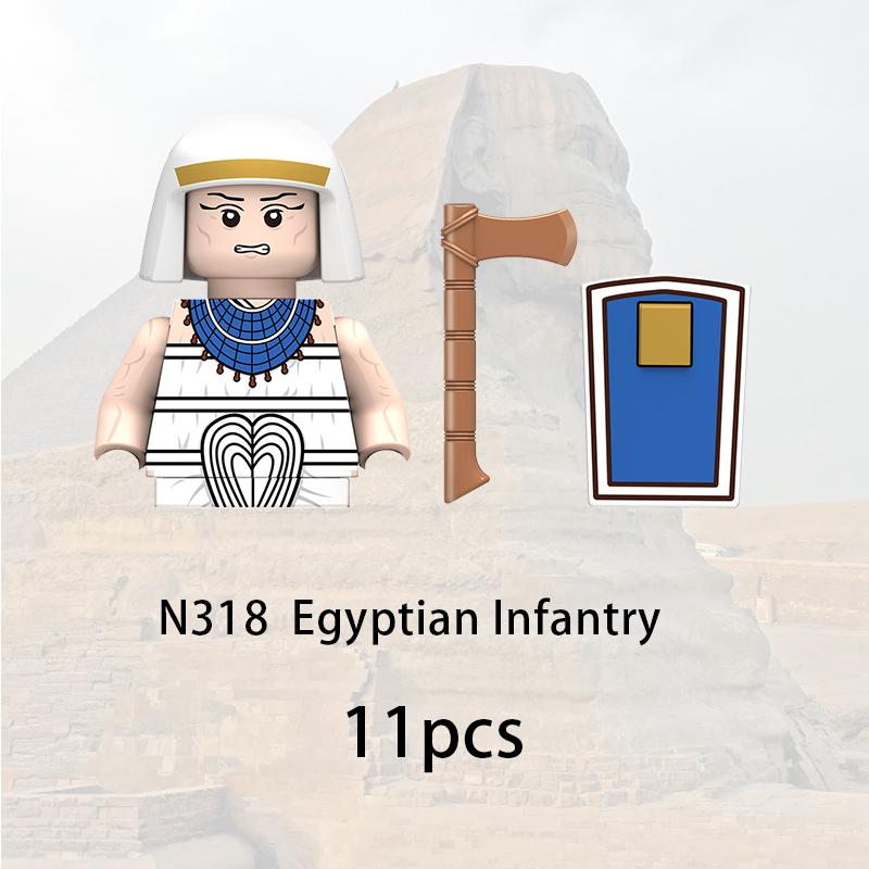 

11 шт. средневековый тевтонский рыцарь строительный блок древний египетский солдат фигурка военный замок оружие аксессуары кирпичи игрушка детский подарок N321