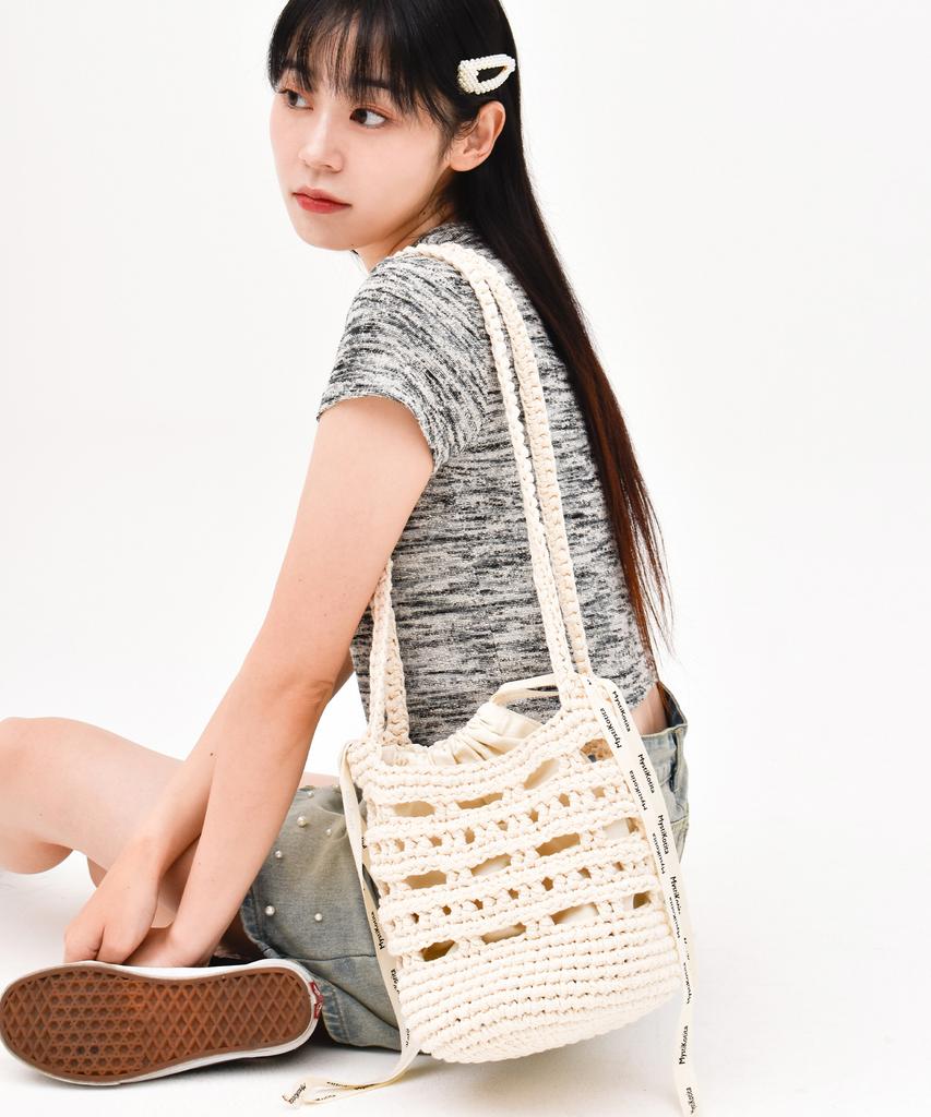 Mystikotita Inner Garden Net Bag - Ivory