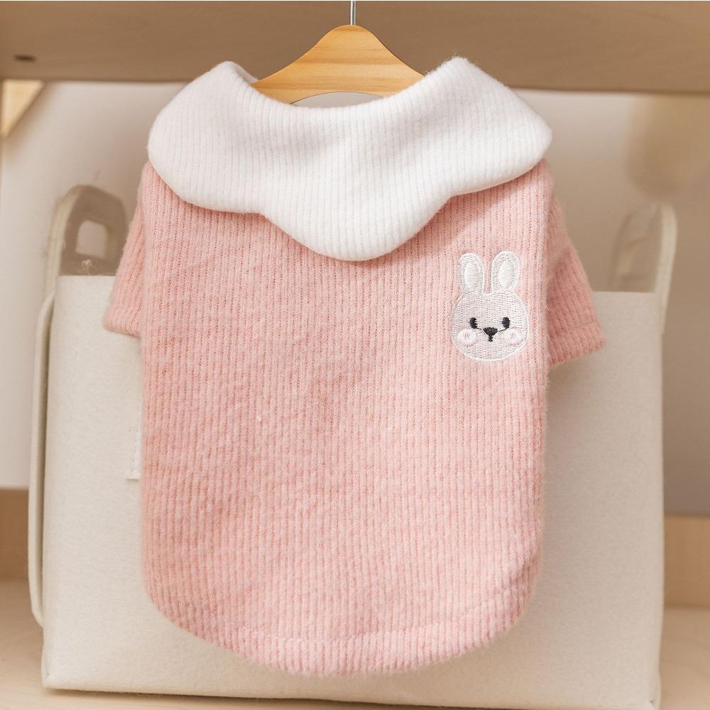 Autumn and winter pet clothes bottoming shirt dog clothes teddy bear small dog velvet two feet cute bear top