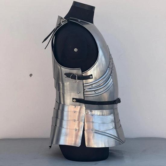 Medieval Knight Steel Gothic Cuirass Armor Larp Knight Breastplate Armor Cosplay  Roleplay