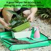 Home Gardening Supplies Planting Mat Potting Pad Foldable Garden Plant Flower Pot Reusable Transplanting Waterproof Mats