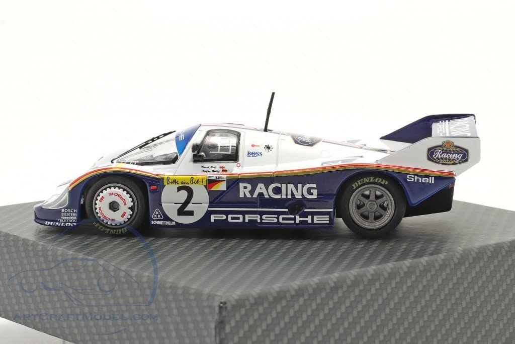WERK83 1/43 Scale Diecast Model Car: Porsche 956K Team Rothmans Nürburgring 1000km Lap Record 1983 Stefan Bellof/Derek Bell [Parallel Import]