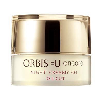 ORBIS Orbis U Encore Night Creamy Gel 30g, Nighttime Moisturizer, Single 30g (x 1)