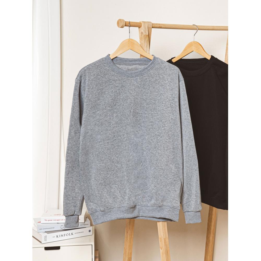 

Верхняя часть толстовочки Daiso Brushed Sweatshirt Xl Grey