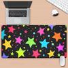 Sevencoloured Stars Luminous Star Pattern Mousepad  Premium Gaming  Office Mat  HD Printed Gaming  Office Desk Mat