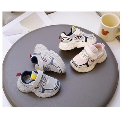 Spring and Autumn New Girls Mesh Breathable Dad Shoes Children's Shoes Boys Sneakers Lightweight Non-slip Running Shoes