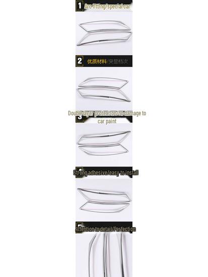 Antek Q5 Headlight Trim Cover for 2012 Models - Car Accessories