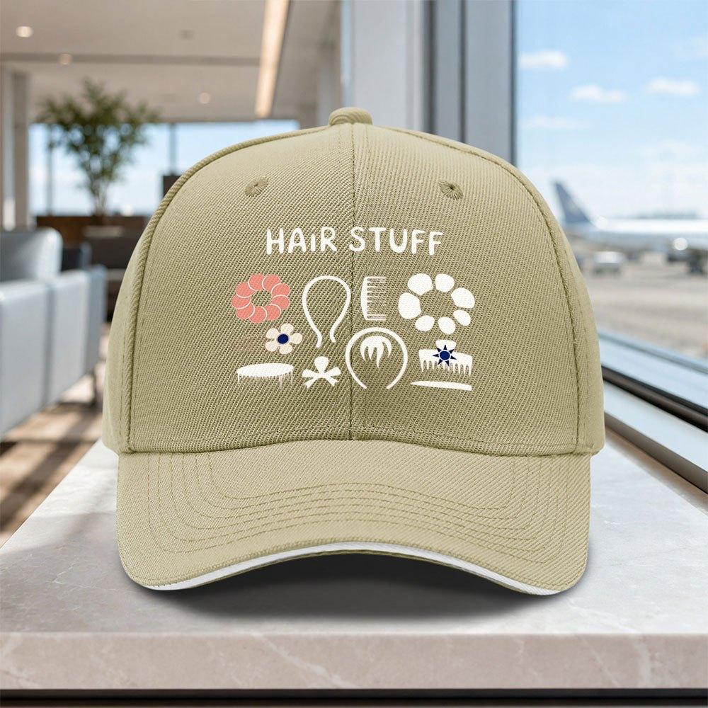 Adjustable Sandwich Baseball Cap Lightweight Printed Unisex Hat for Outdoor Weddings Parties