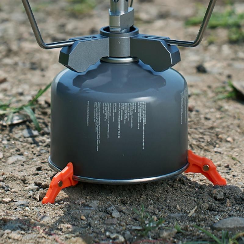 3Pcs Light Weight Camping Canister Stand Gas Tanks Stabilizer Camp Stove Stand Magnetic Tripod Gas Tanks Bracket