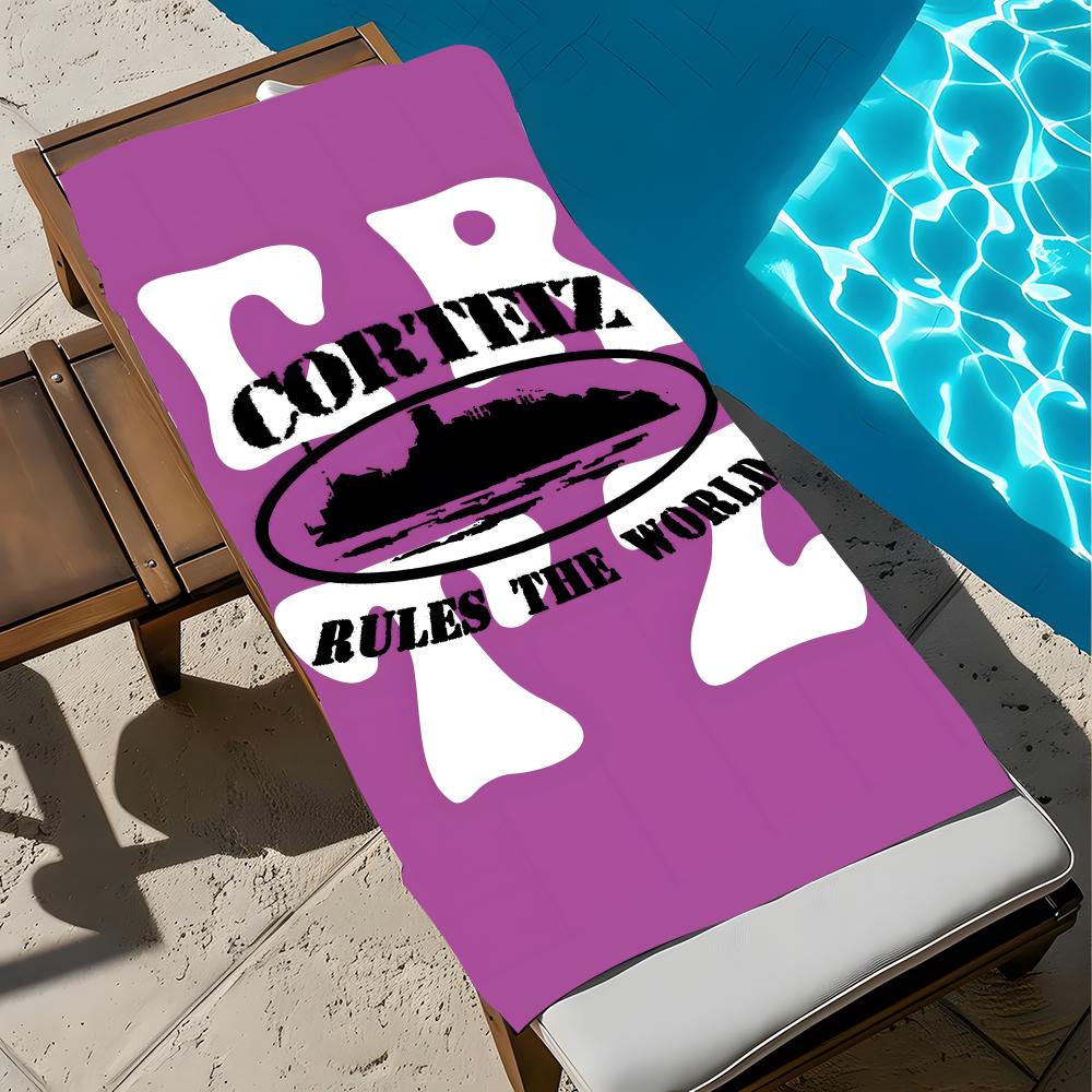 Marke C-Corteizs Handtuch Handtuch Weich Pool Geschenk Für Reise Fitnessstudio Dusche Kühl Camping Schnelltrocknend Sport Großes Strandtuch