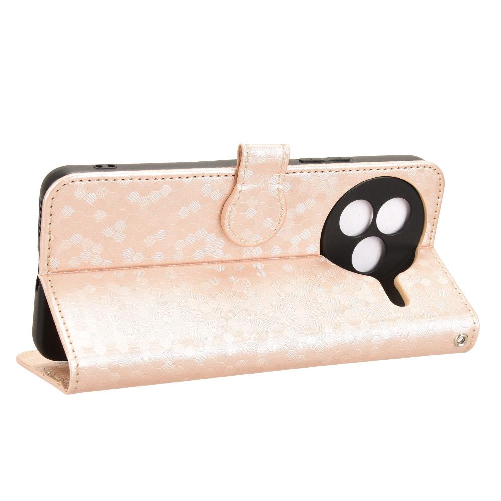 For Xiaomi Civi 5 Pro 5G Wallet Case Dot Pattern Imprint PU Leather Phone Cover with Wrist Strap