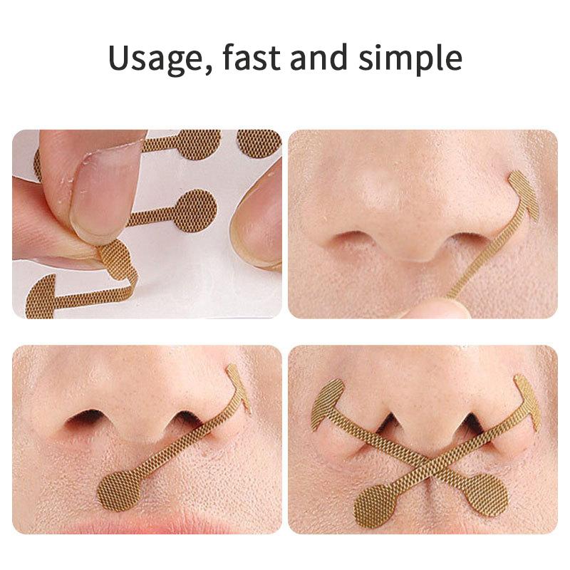 Shrinking Nose Wing Stickers Invisible Nose Shrink Patch Special Narrow Nose Strips Sticker Face Care Tool Nose Shaper Lifting