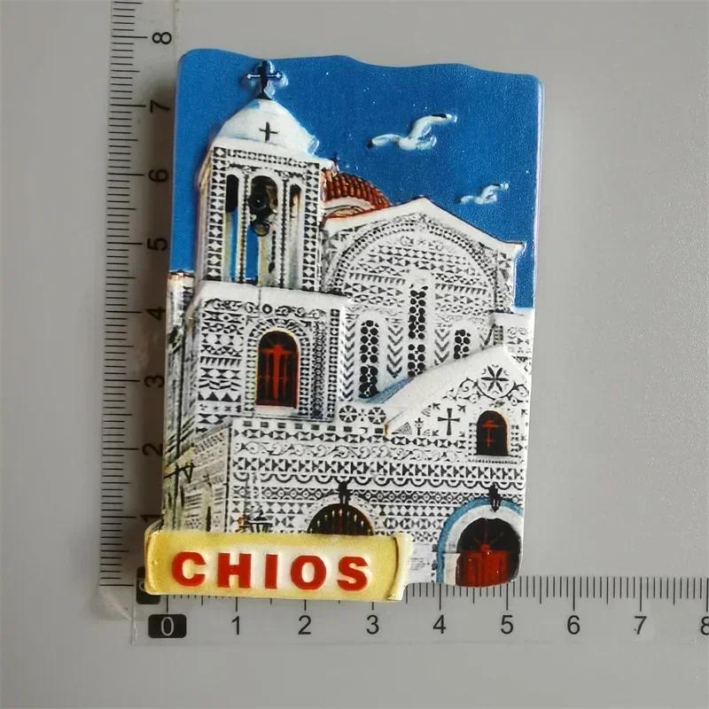 Griechische Touristen-Souvenirs Kühlschrankmagnet Griechenland Flagge Samurai Spartanischer Helm Handbemalung Magnetische Kühlschrankaufkleber Geschenkideen