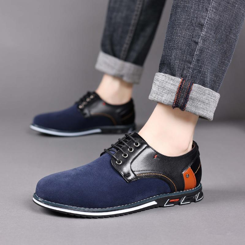 Neue Herren Business Casual Schuhe Luxus Wildleder Schuhe für Herren Italienischer Oxford Schuh Bequeme Weiche Sohle Herren Kleiderschuhe