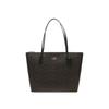 Borsa Tote con Chiusura a Zip 30 Logo Classico Presbiopia Borsa Tote in Pelle Sintetica Borsa Tote Borsa da Shopping Borsa a Mano/Spalla Taglia Grande Donna Marrone Scuro