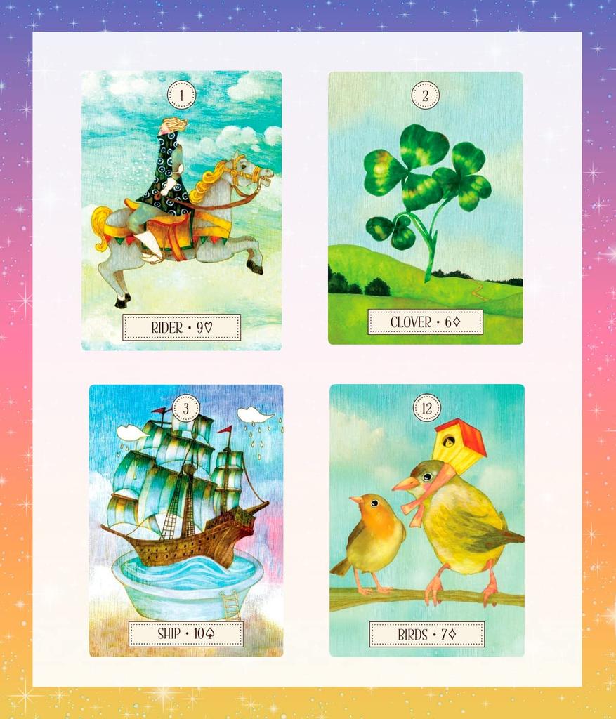 Dreaming Way Lenormand Tarot Cards [Includes Japanese Instruction Manual] Dreaming Way Lenormand Tarot Cards [Authentic]