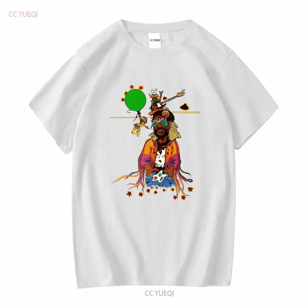 Give Up The Funk Parliament Funkadelic P George Clinton Flash Light T Shirt vintage Washed Stretched Soft graphic