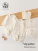 Pure Cotton Baby Romper - Warm Autumn/Winter Outfit for Infants