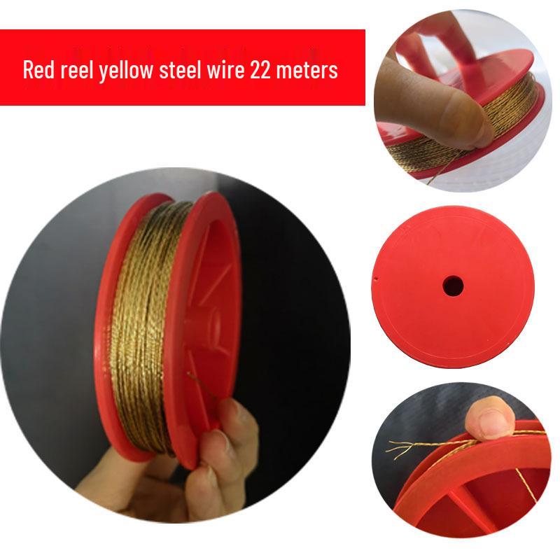 Kupferbeschichteter Stahl-Draht für Windschutzscheiben-Entfernung und -Einbau, Auto-Glas-Schneiden, 10m/20m 3-adrig