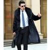 Imitation fur coat autumn and winter new special mink coat men's mink leather whole mink long fur coat