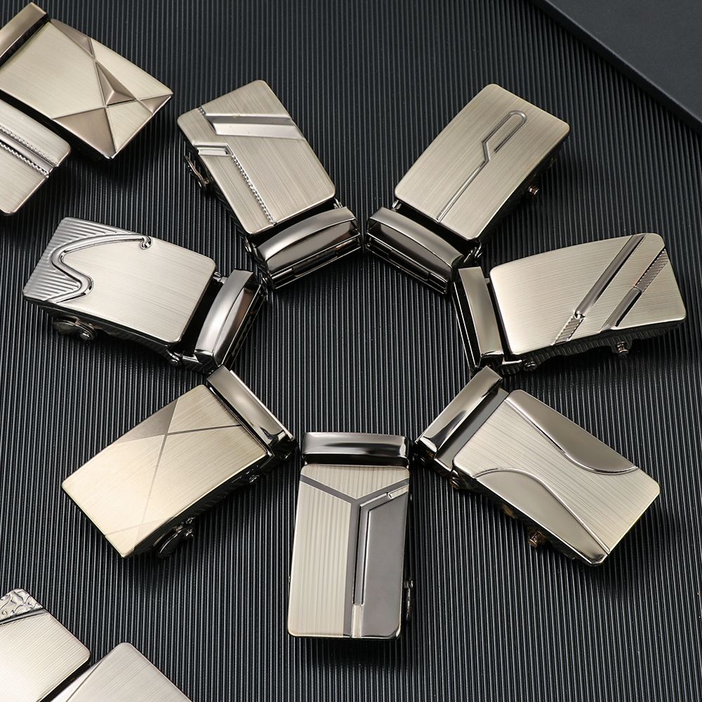Buckle Slide Belt Strap Buckle Business Accessories Leisure Belt Head Men's Belt Head Belt Buckle