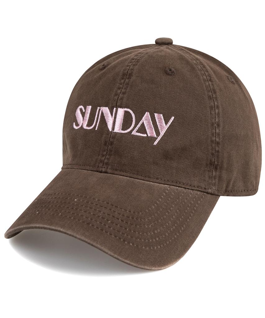 Wig Sunday Cation Ball Cap - Brown