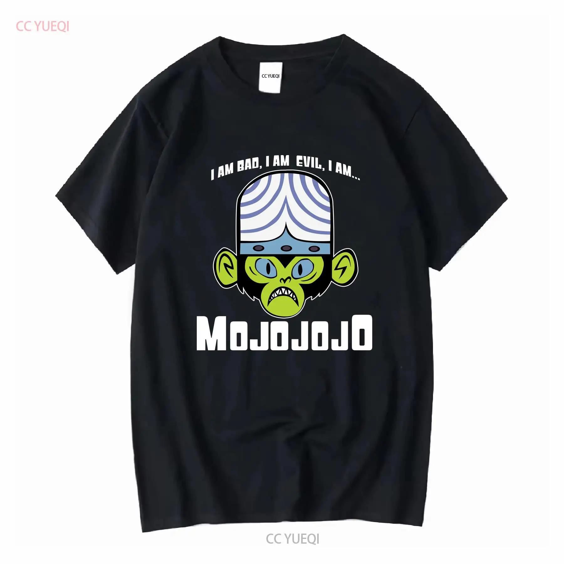 Mojojojo Я Злой Злой футболка для взрослых стандартный крой хлопковая футболка с принтом cn241 винтажная стирка модная мужская мягкая эластичная S разноцветный