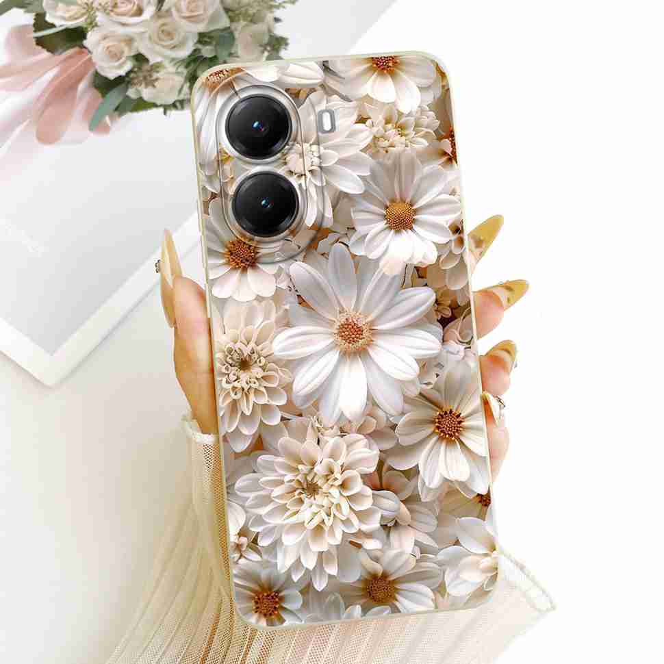 Butterfly Cherry For Xiaomi POCO X 7 x7 Pro 5G Case Clear Soft Bumper Protection Silicon Cover Capas For POCO X7 Pro