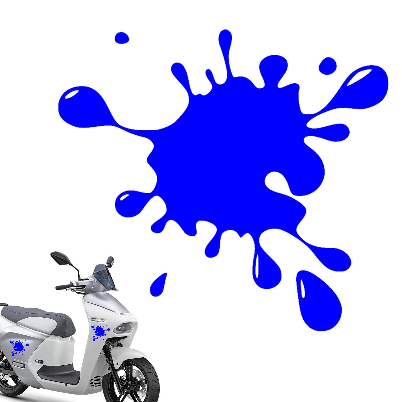 

Reflective Stickers for Cars, Funny Reflective Stickers | Car Reflective Stickers Splatter Car ink синий