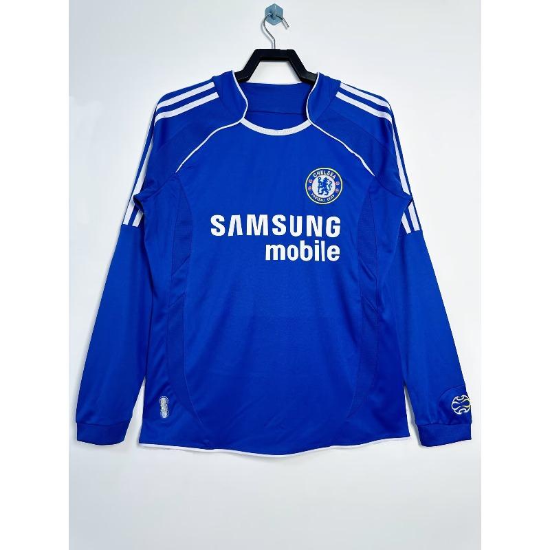 Camiseta retro de manga larga Camiseta de fútbol Real Madrid Manchester United Inglaterra Arsenal Portugal Inter de Milán AC camiseta réplica