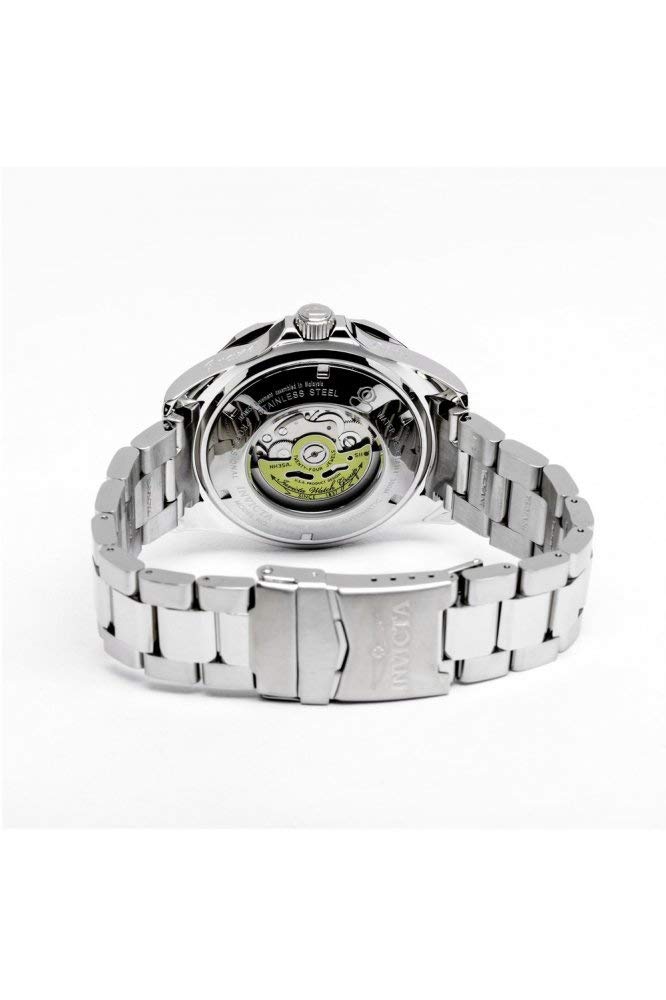 Pro Diver Otomatik Saat 47mm Kasa Gümüş Paslanmaz Çelik Kordon Siyah Kadran 3047 Orijinal İthal Ürün [Invicta] Erkek [Ürün]