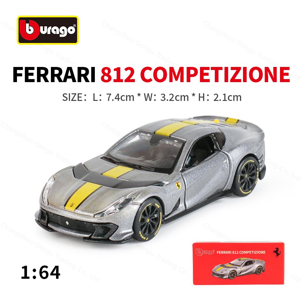 

Bburago 1:64 Ferrari 812 Daytona SP3 SF90 SP1 F40 488GTB 599GTO ENZO Static Die Cast Vehicles Collectible Hobbies Model Car Toys