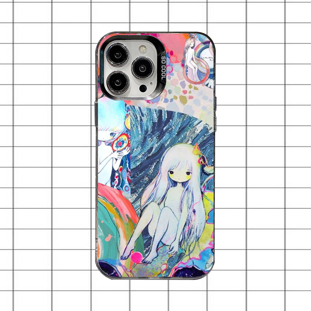 Kikuo Anime Japan Music Phone Case For iPhone 16,15,14,13,12,11,8,7,Pro,Max,Plus,Mini,XS,SE Anti Fall Black Matte Hard iPhone12