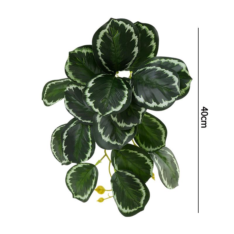 Simulated Plant Artificial Flower Decoraitons Wall Hanging Plant in Frame Home Garden Decors Outdoor Yard Artificial Plants