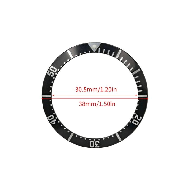 Bezel Ceas Ceramic din Aluminiu Construcție din Aluminiu și Ceramică 10g Potrivit pentru Purtare Confortabilă Prelungită 38mm 30.5mm