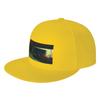 Fashion Nighthawks by Edward Hopper Flat Brim Sun Hat  Washed Denim Cap Womens Cap