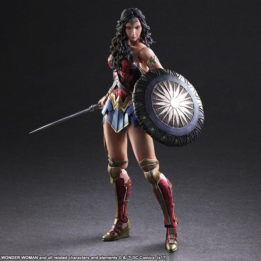 WONDER WOMAN PLAY ARTS Kai Wonder Woman PVC painted action figure
