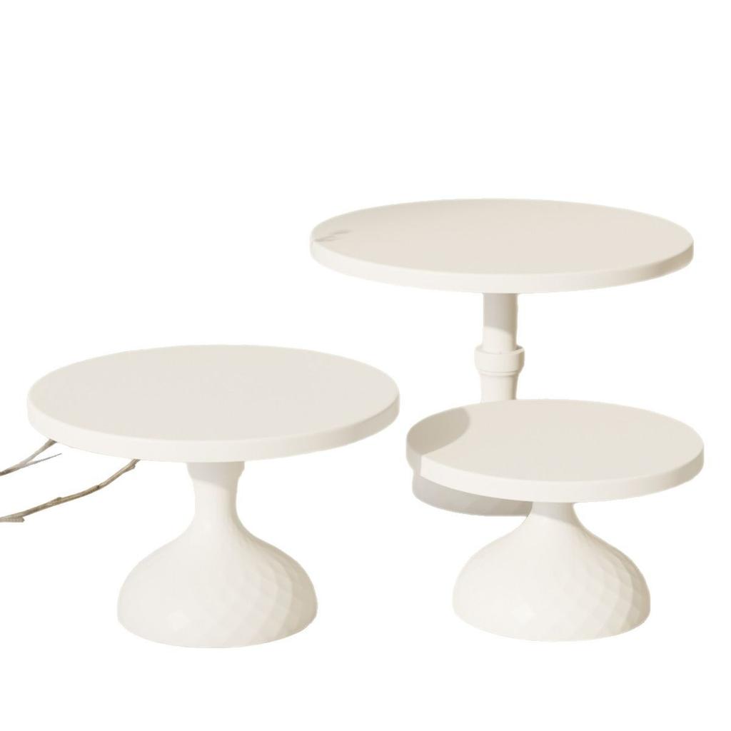 3 ADET Pasta Standı, Metal Cupcake Standı Zarif Altın Tatlı Standları Parti ve Düğün Yıldönümleri için Tatlı Masası Teşhir Seti