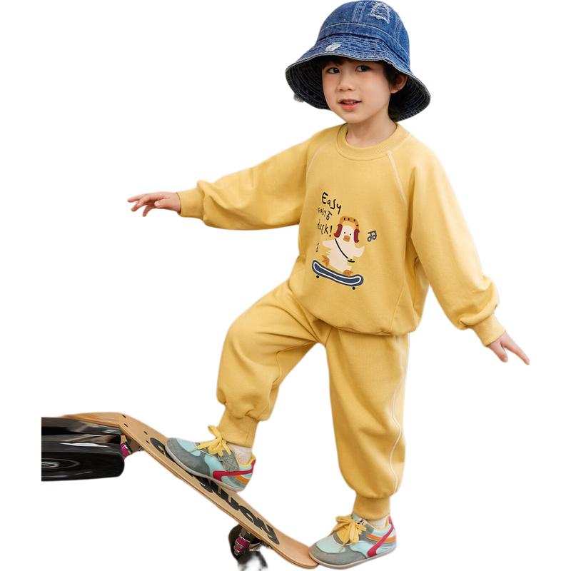 LUSONLUSON Boys Spring Casual Sports Set 100