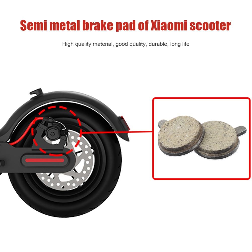 1-10pairs Electric Scooter Disc Brake Pads Replacement Friction Plates for Xiaomi M365 Pro Kick Scooter Durable Brake Pads